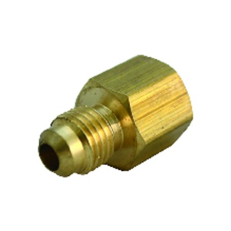 JMF 3/8 in. Flare X 3/8 in. D FPT Brass Adapter 4331559